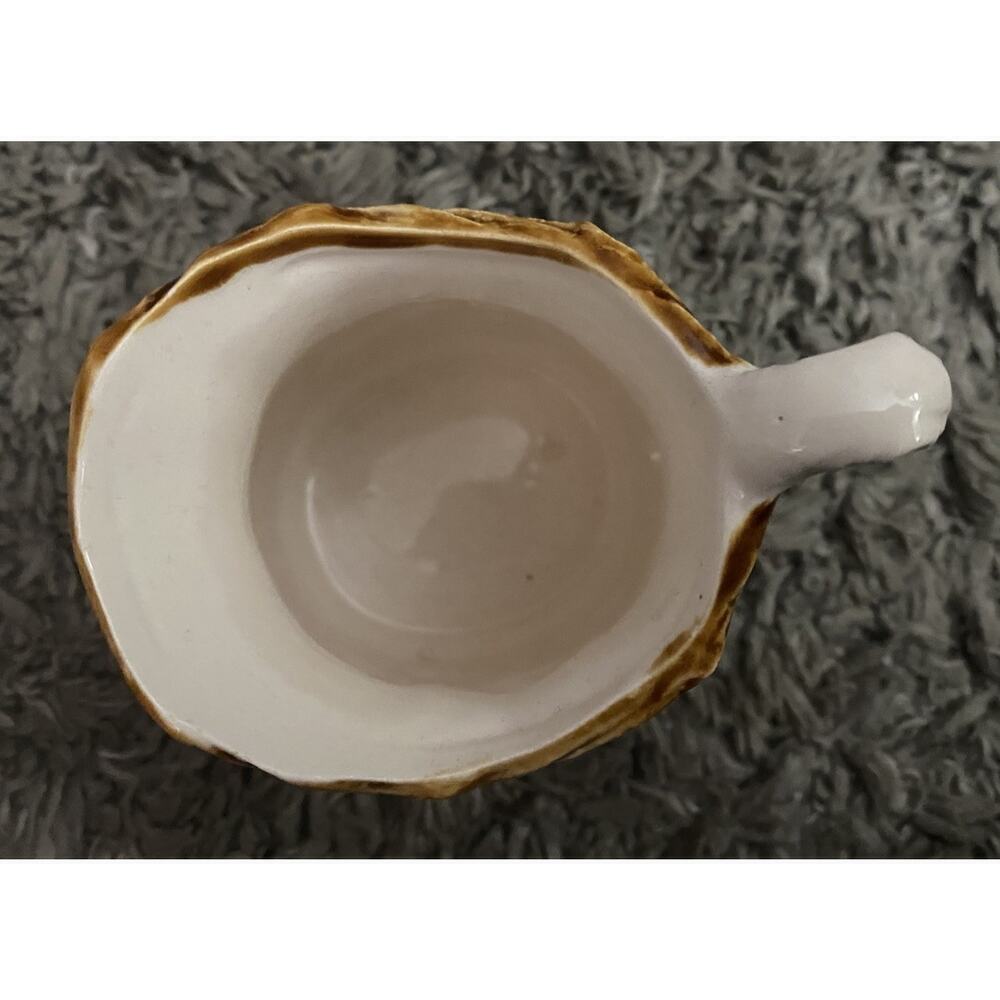 Nevco Small Cream and Brown Creamer, Sugar Bowl, Salt & Pepper Vtg Shaker Set - Picture 8 of 8